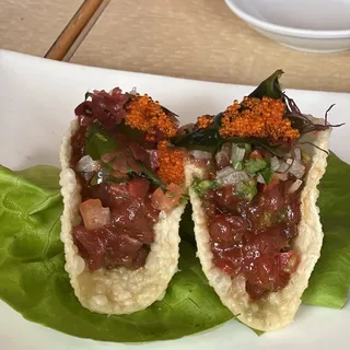 Spicy Tuna Taco