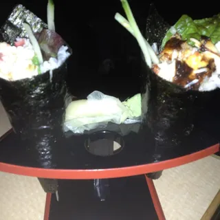 King Crab Dynamite Hand Roll