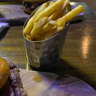 Your not included $7 extra side of fries