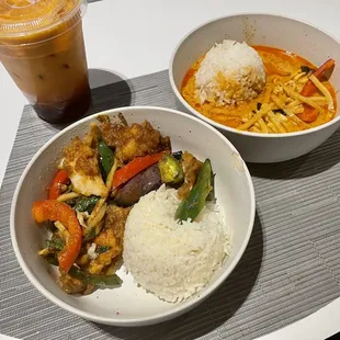 Catfish gone wild and red curry