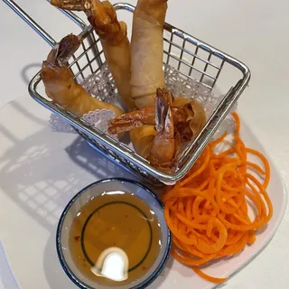 A7. Crispy Shrimp Rolls