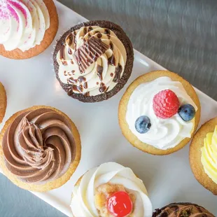 assorted cupcake trays available