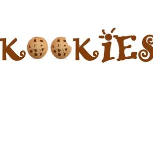 a cookie with chocolate chips