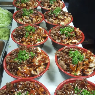 Chicken and Beef Bowl
