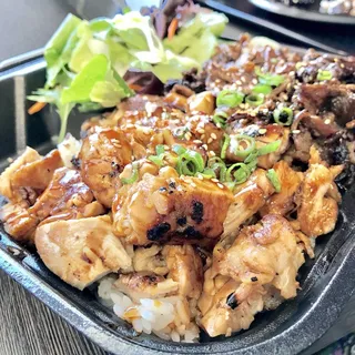 Chicken and Beef Plate