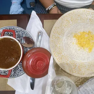 Khoresh Fesenjoon (Pomegranate and walnut stew)