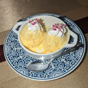 bastani (rosewater ice cream)