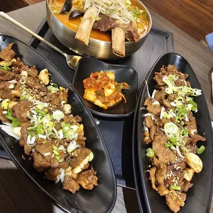 Two orders of bulgogi and sharing the jjamppong
