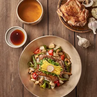 Grilled Pork Belly over Rice