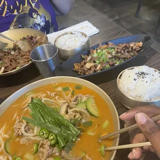 Korean BBQ Bulgogi with Rice (Recommend)