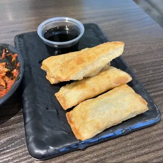 Korean Fried Flat Dumplings