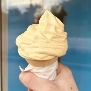 Small pumpkin soft serve