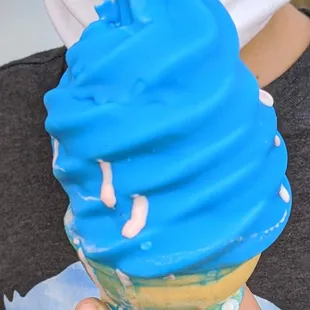 Blueberry dipped