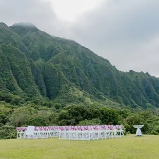 10th Tee ceremony site