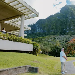 The back of the venue