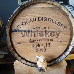 Whiskey barrels