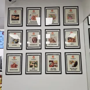 Picture menu... I chose the shrimp broccoli noodles because it looked good... haha!