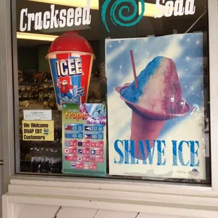 outside