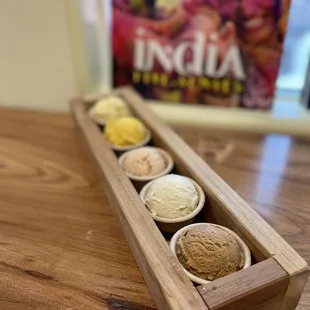 Flight of ice cream