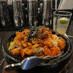 Spicy Chicken Bibimbap