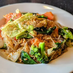 Pad Woon Sen with Vegetables