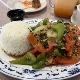 Pad Gra Pow (Thai Basil Chicken)