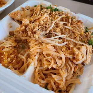 Phad thai.