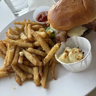 Billys Wagyu Burger Truffle Fries