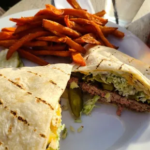 Baja burger...