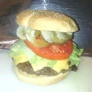 a cheeseburger