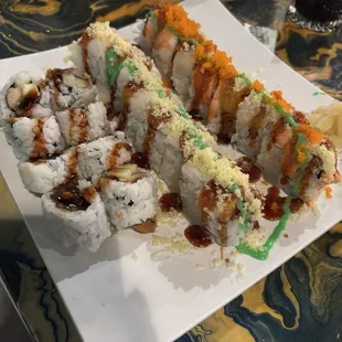Eel Cucumber, Kopan Roll, Party Bus