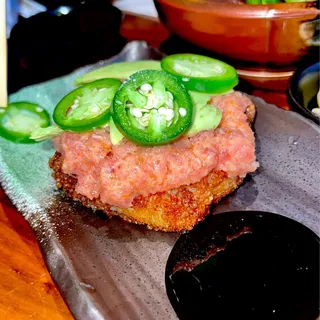 Crispy Rice w/ Spicy Tuna