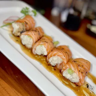 Truffle Salmon Blue Crab