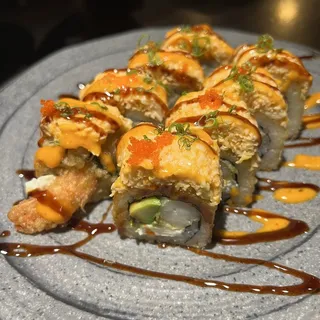 Golden Tiger Tempura Special Roll