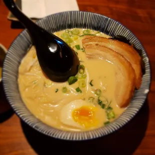 Tonkotsu Pork Ramen incredible pork Broth