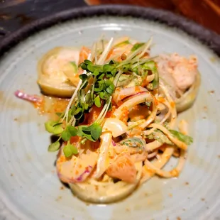 Cilantro Salmon roll