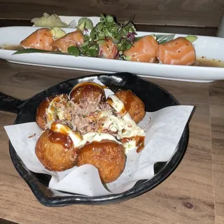 Truffle Salmon Blue Crab