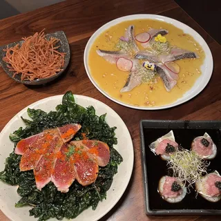 Yuzu Miso Black Snapper Crudo