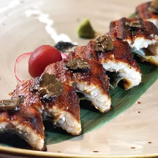 truffle-unagi-sashimi
