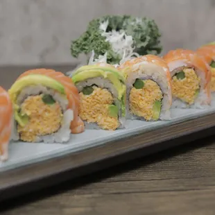 food, sushi and sashimi