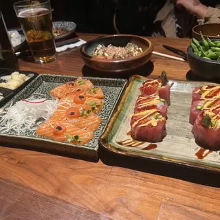 Truffle Salmon Blue Crab