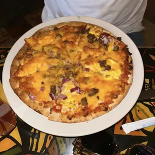 Breakfast Pizza Of The Future