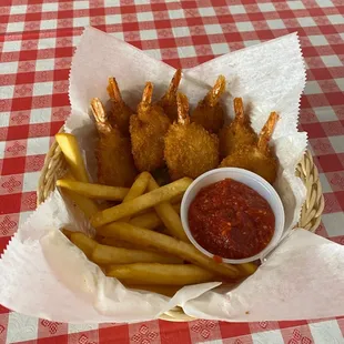 Shrimp basket