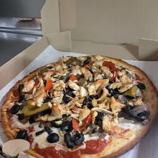 Gluten-free pizza