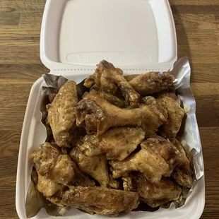 Garlic parm wings