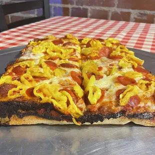 Sicilian pizza