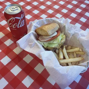 Burger lunch special