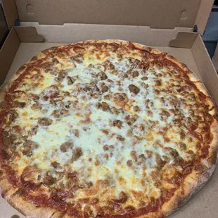 Sausage pizza