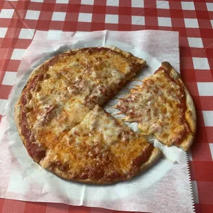 Junior cheese pizza
