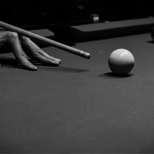 Always a good pool game going on!